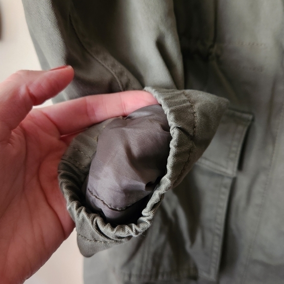 EUC Banana Republic Anorak Jacket in Green, Size S - Picture 8 of 16